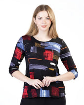 Abstract Print Top