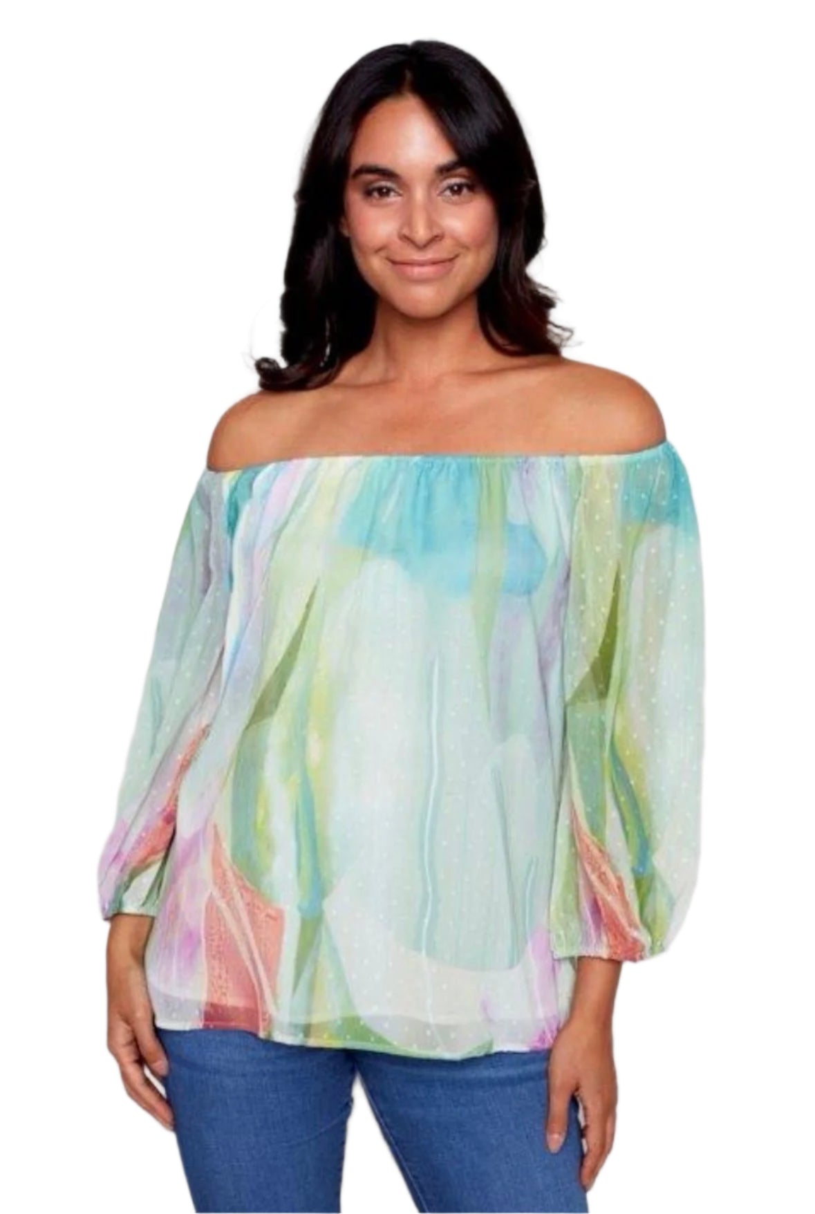 Claire Desjardins Off-Shoulder Top