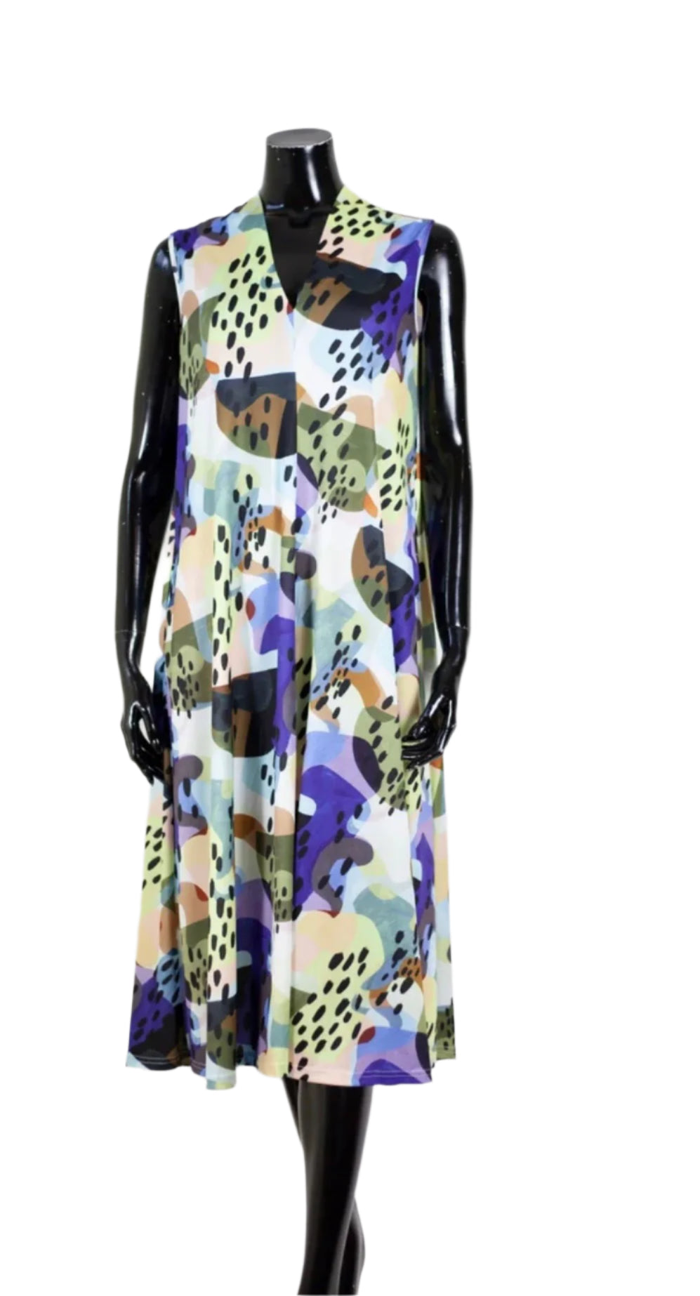 Samuel Dong Print Jersey Jumpsuit