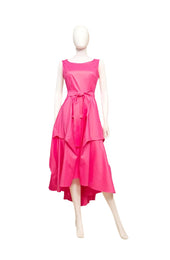 Long With Bow On Shoulder Dress