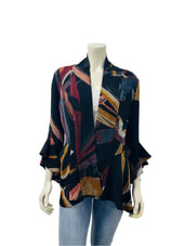 Ruffle Sleeve Jacket