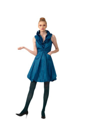Triple Wired Collar Bubble Dress