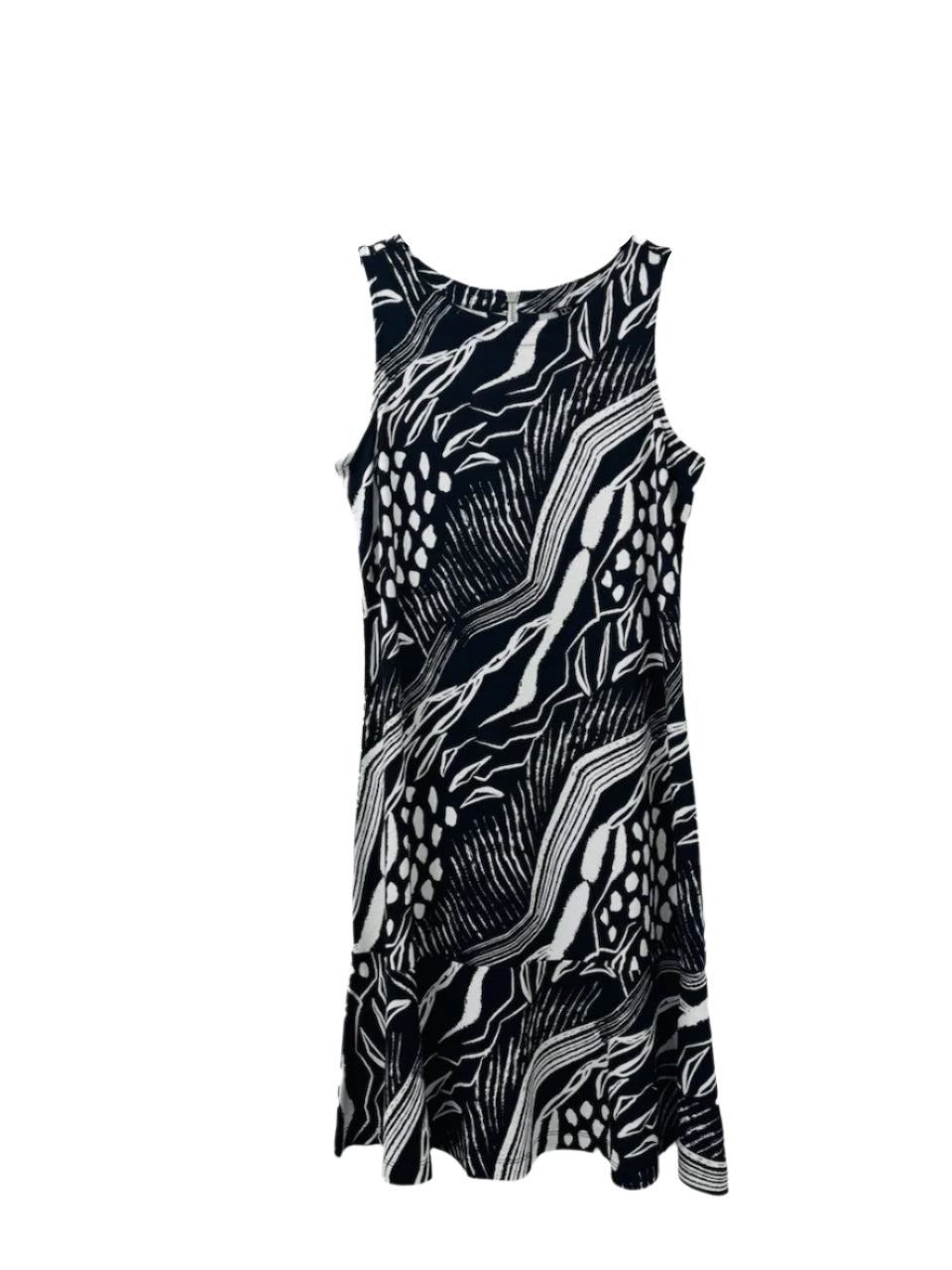 Carré Noir Sleeveless Print Dress