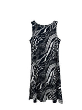 Sleeveless Print Dress