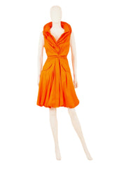 Triple Wired Collar Bubble Dress