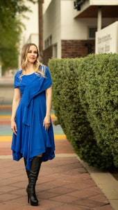 With Shawl Dress