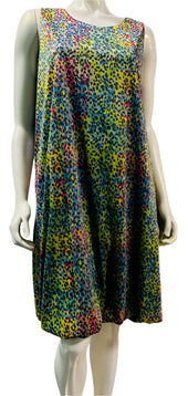 Cheetah Print Bubble Pockets Dress