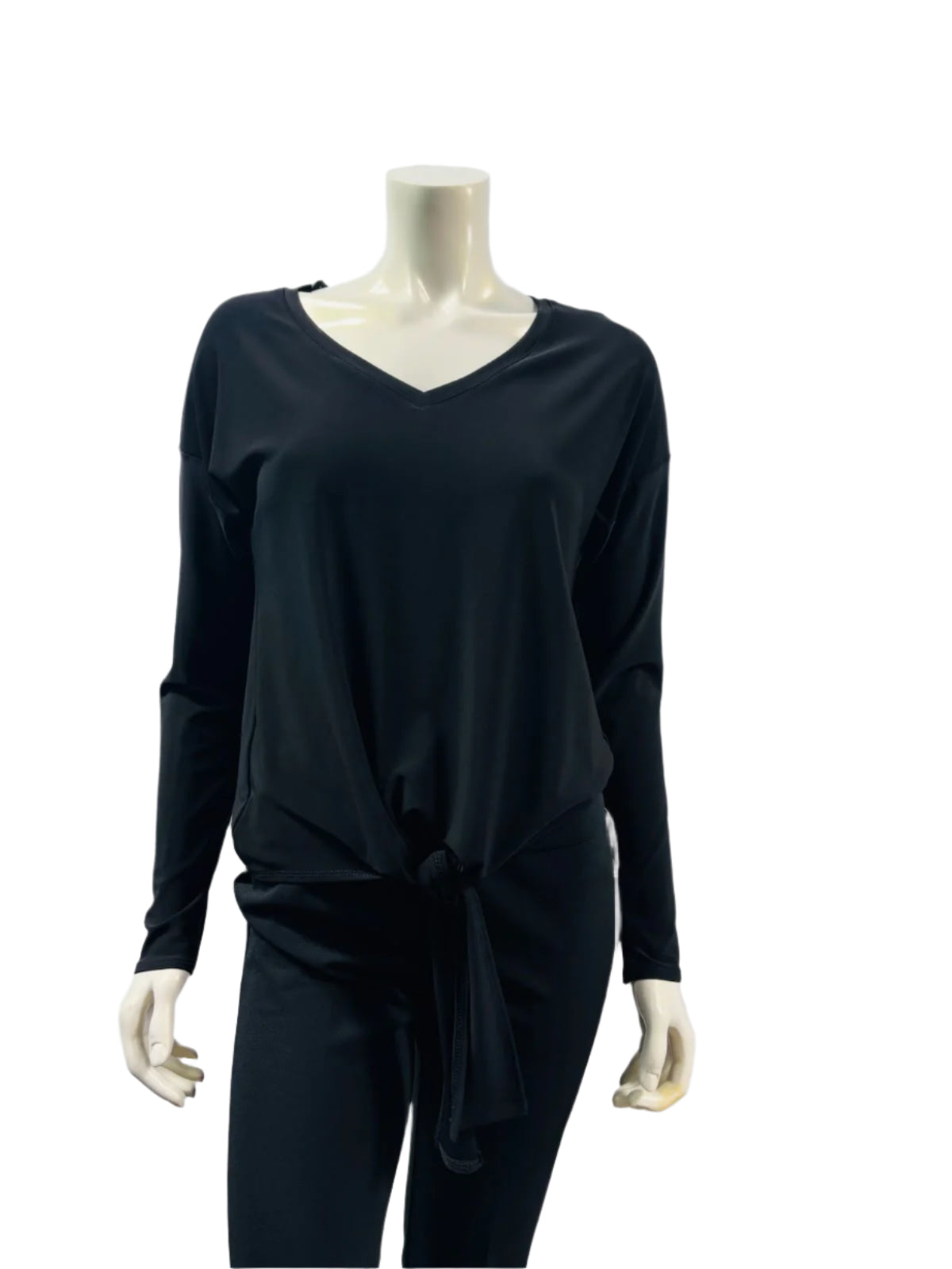 Frank Lyman Tie Front Top