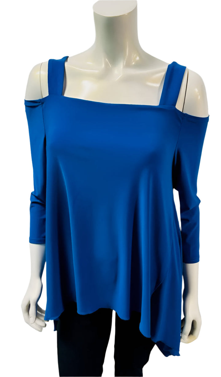 Cold-Shoulder Sleeve Top