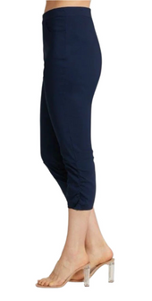 Rouched Capri Pants