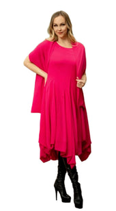 With Shawl Dress