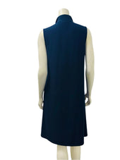 Zip Front W Pockets Dress