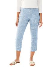 Pull On Slim Crop Pants