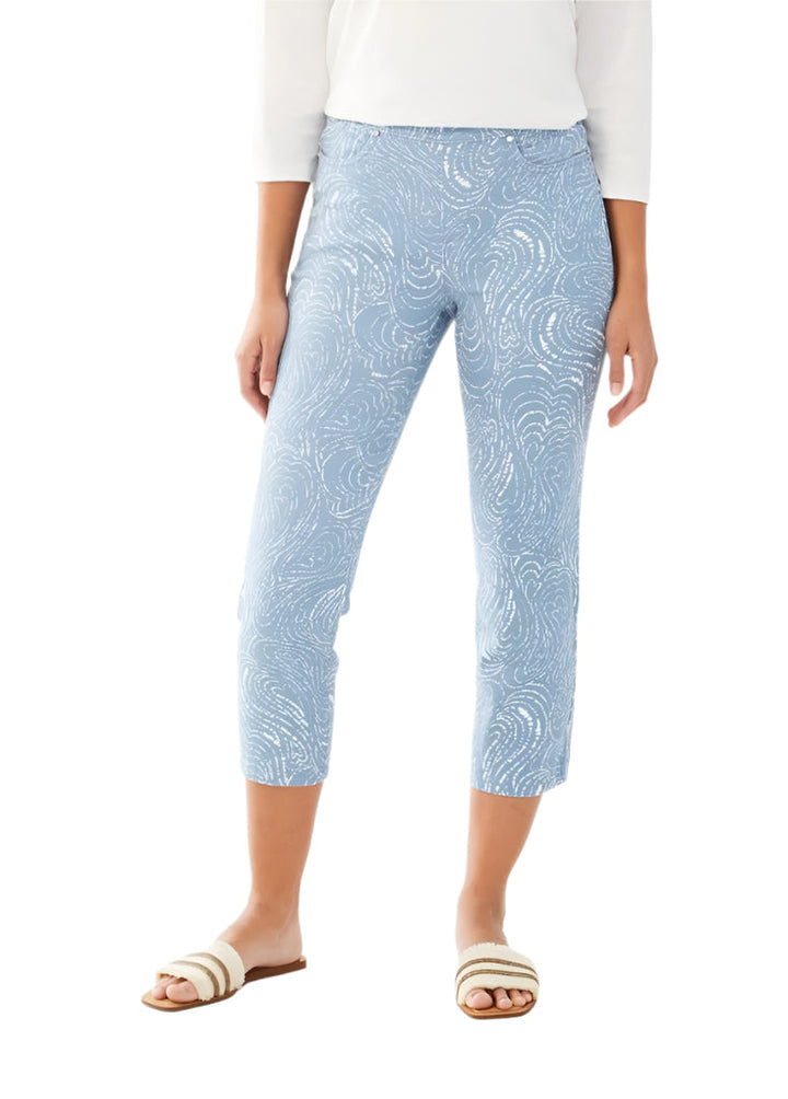 Pull On Slim Crop Pants