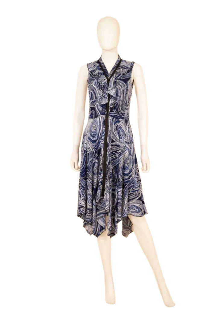 Sleeveless Print Dress