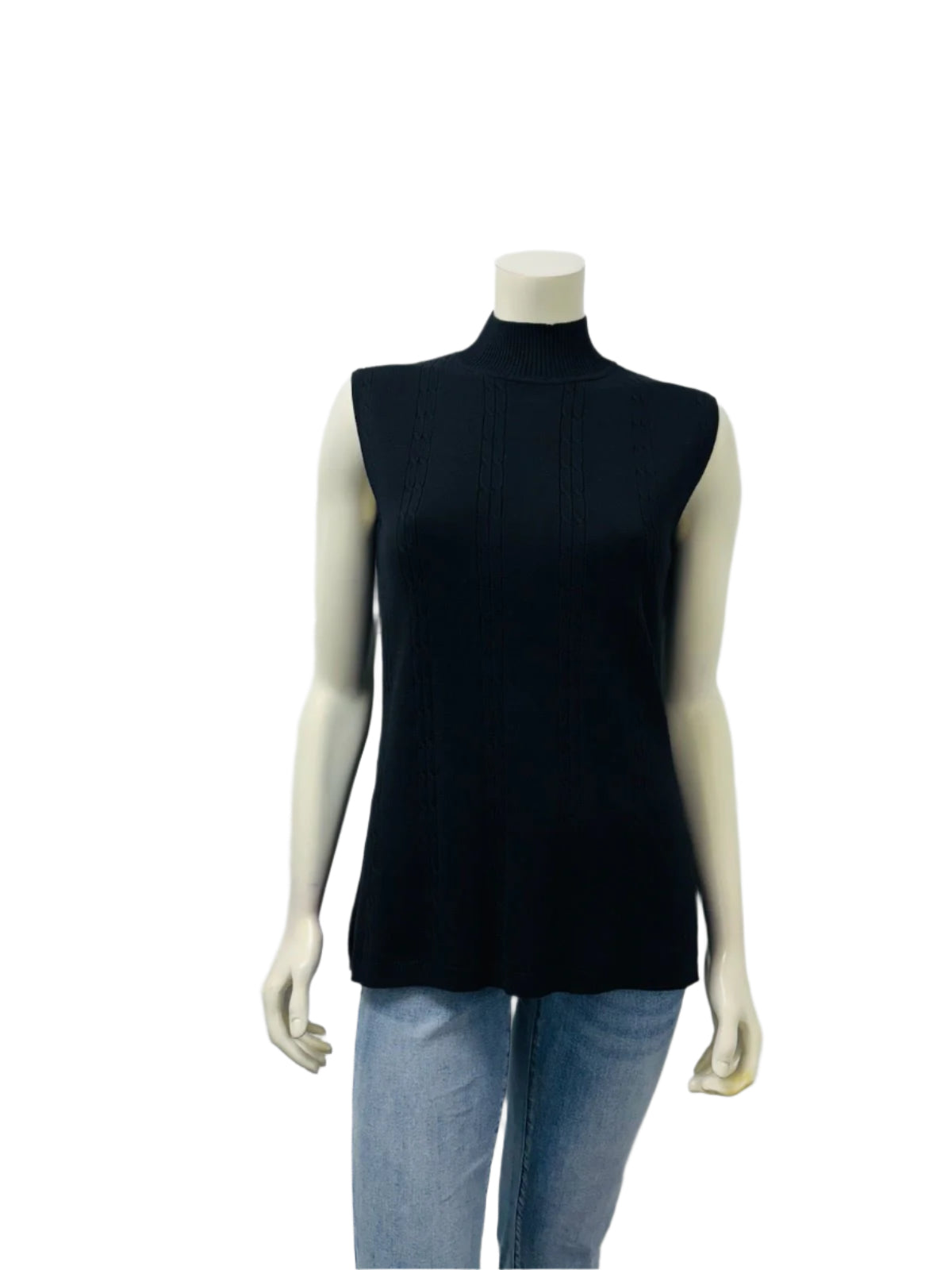Variations Mock Neck Tank