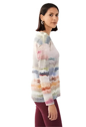 Boatneck Print Top