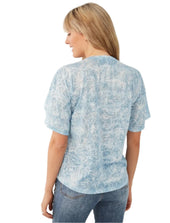 Flutter Sleeve Top
