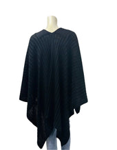 Ribbed Knit Ruana Wrap