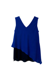 Sleeveless Overlay Top