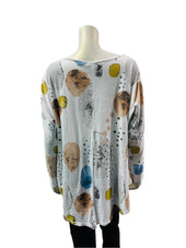 Circle Print Top