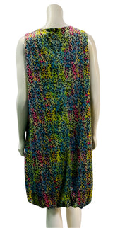 Cheetah Print Bubble Pockets Dress