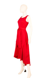 Long With Bow On Shoulder Dress