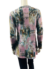 Button Print Top