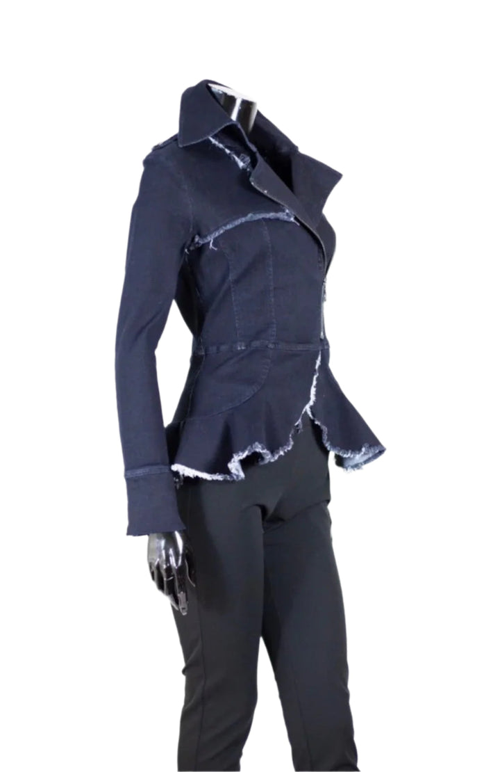 Denim Motorcycle Jacket
