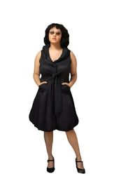 Triple Wired Collar Bubble Dress