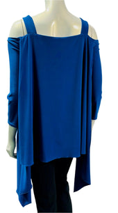 Cold-Shoulder Sleeve Top