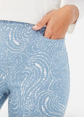 Pull On Slim Crop Pants