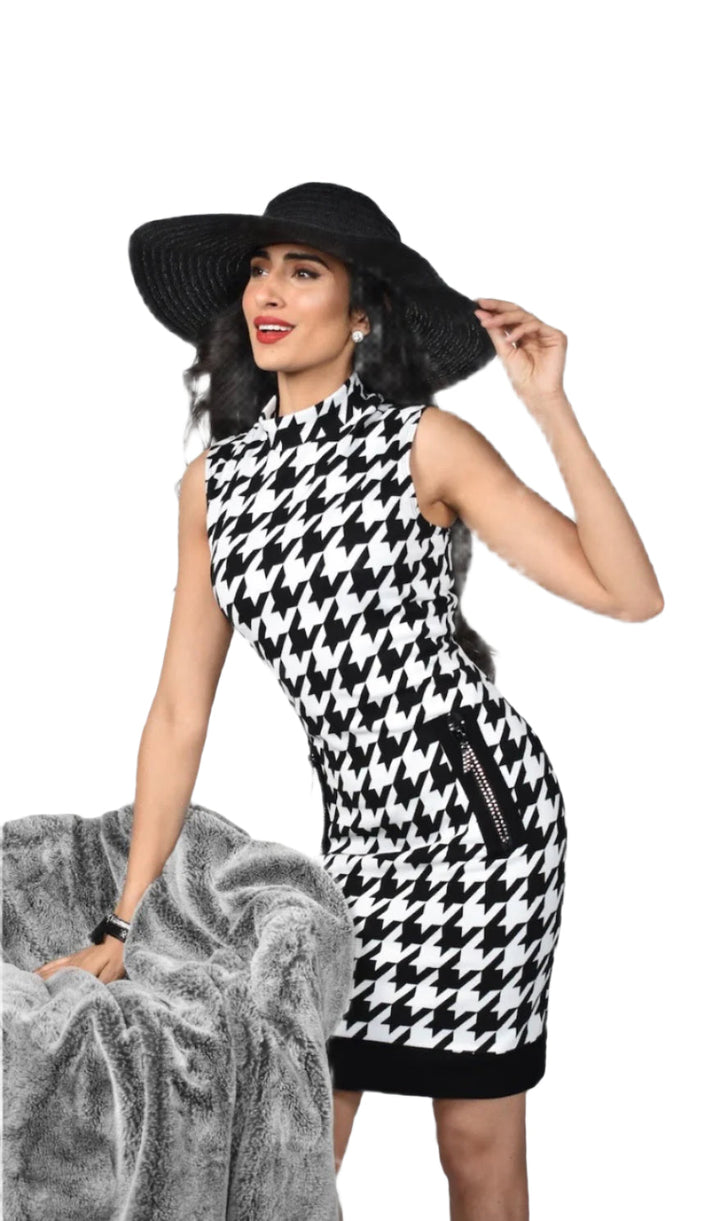 Houndstooth Dress