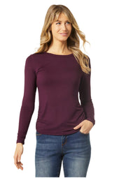 Ashley Long Sleeve Crew Neck Top