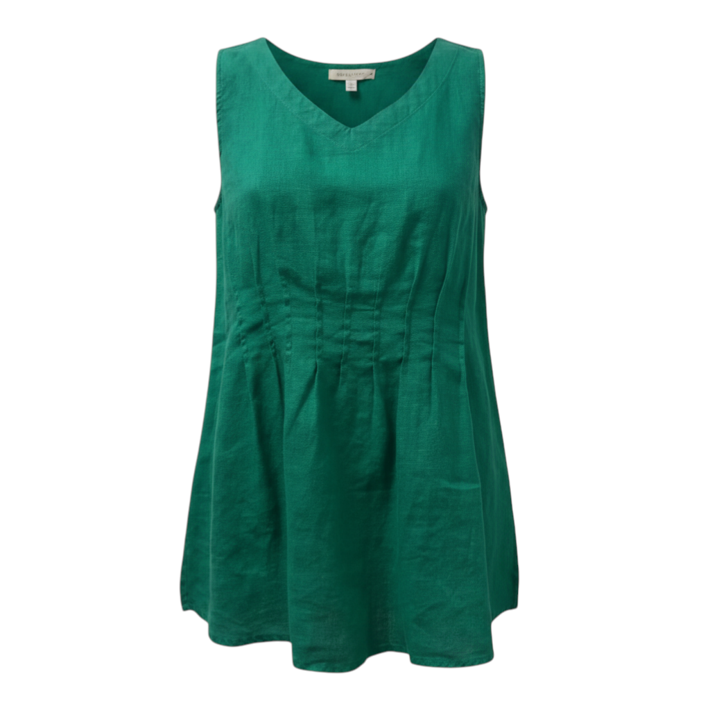 Heartstring Tucks Tank Top