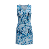 Sleeveless Crane Dress