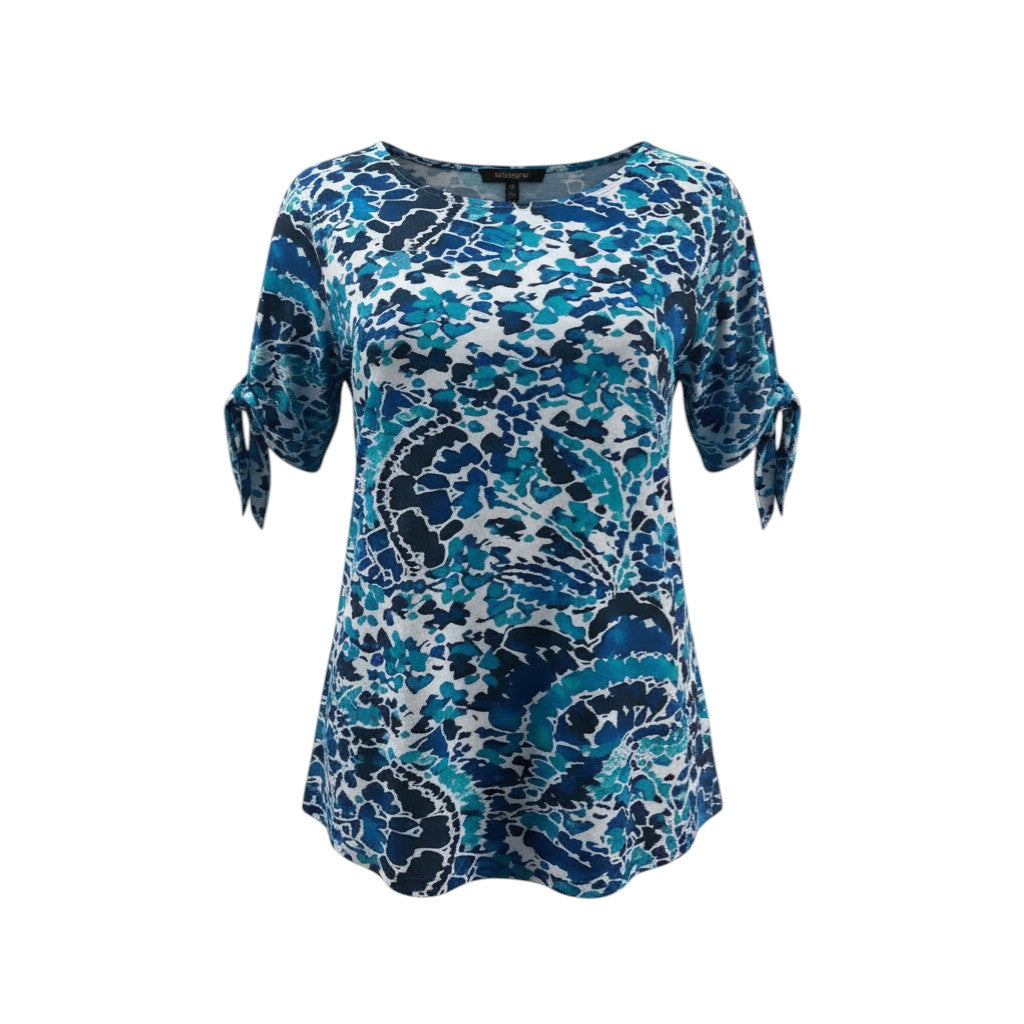La Mer Luxe Short Sleeve Sibley Top